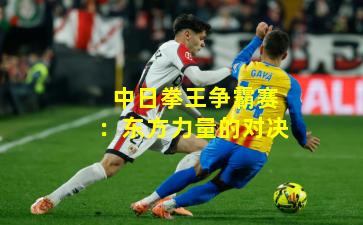 中日拳王争霸赛:东方力量的对决